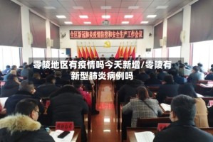 零陵地区有疫情吗今天新增/零陵有新型肺炎病例吗